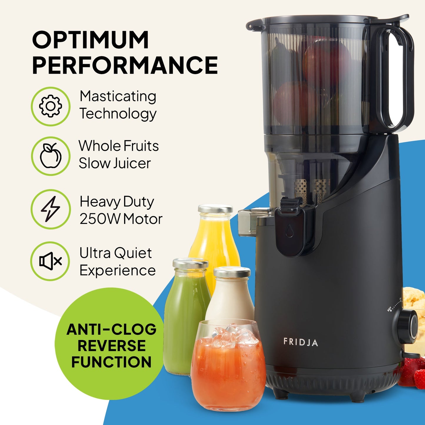 f2500 Self Feeding Whole Fruit Juicer