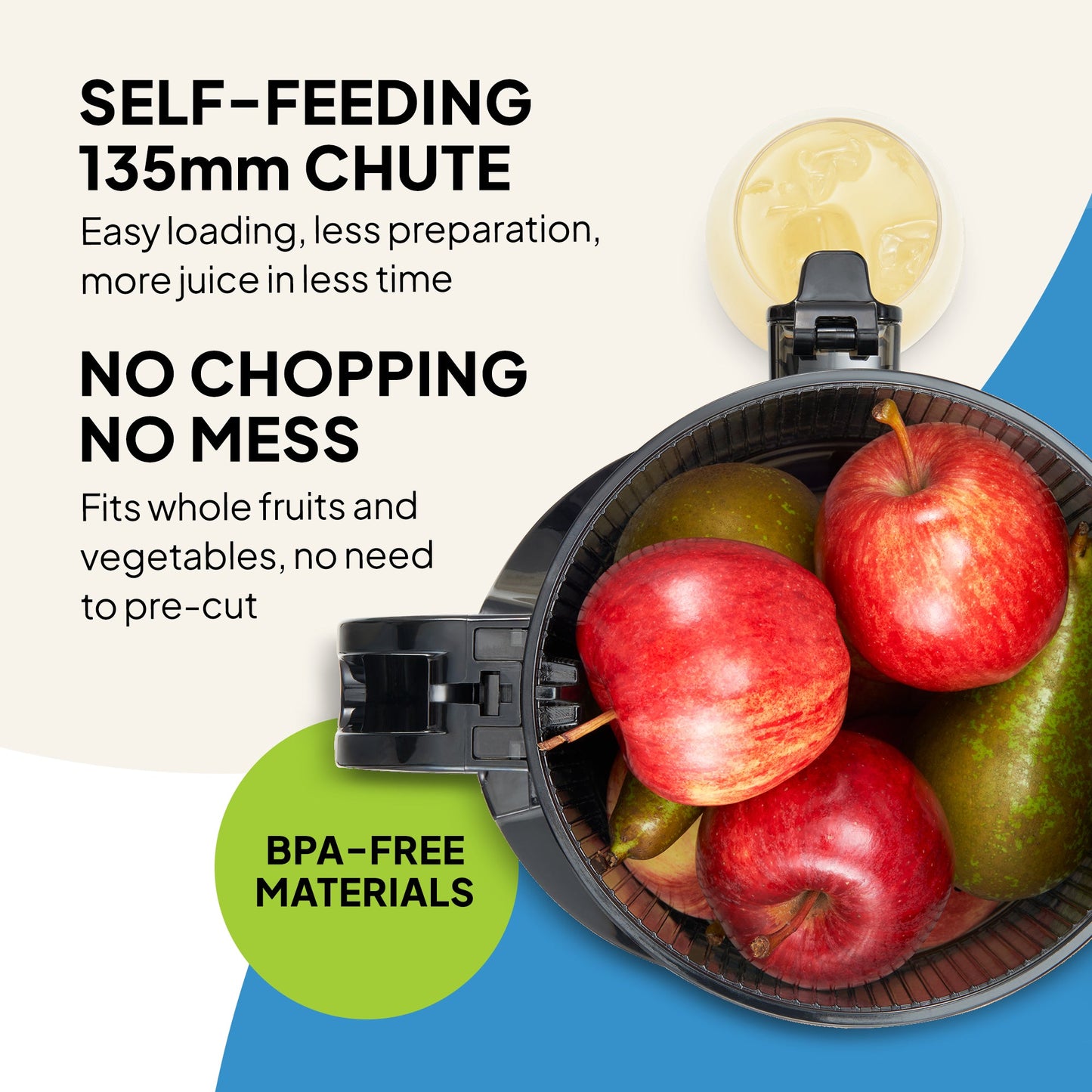 f2500 Self Feeding Whole Fruit Juicer